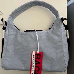 Baggu sandy liang mini bow bag in blue